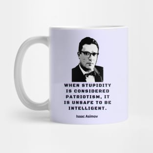 Isaac Asimov quote Mug